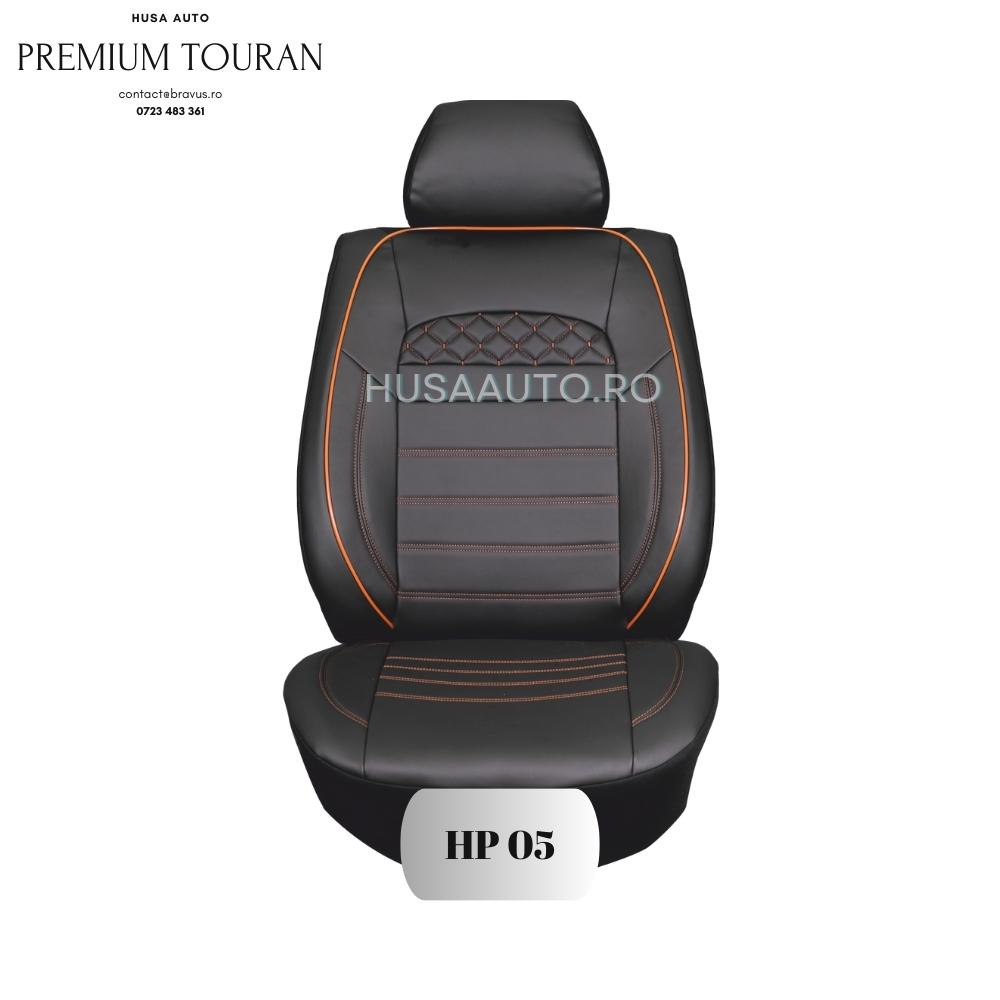 Huse Scaun Auto TOURAN din piele ecologica/stofa Touran