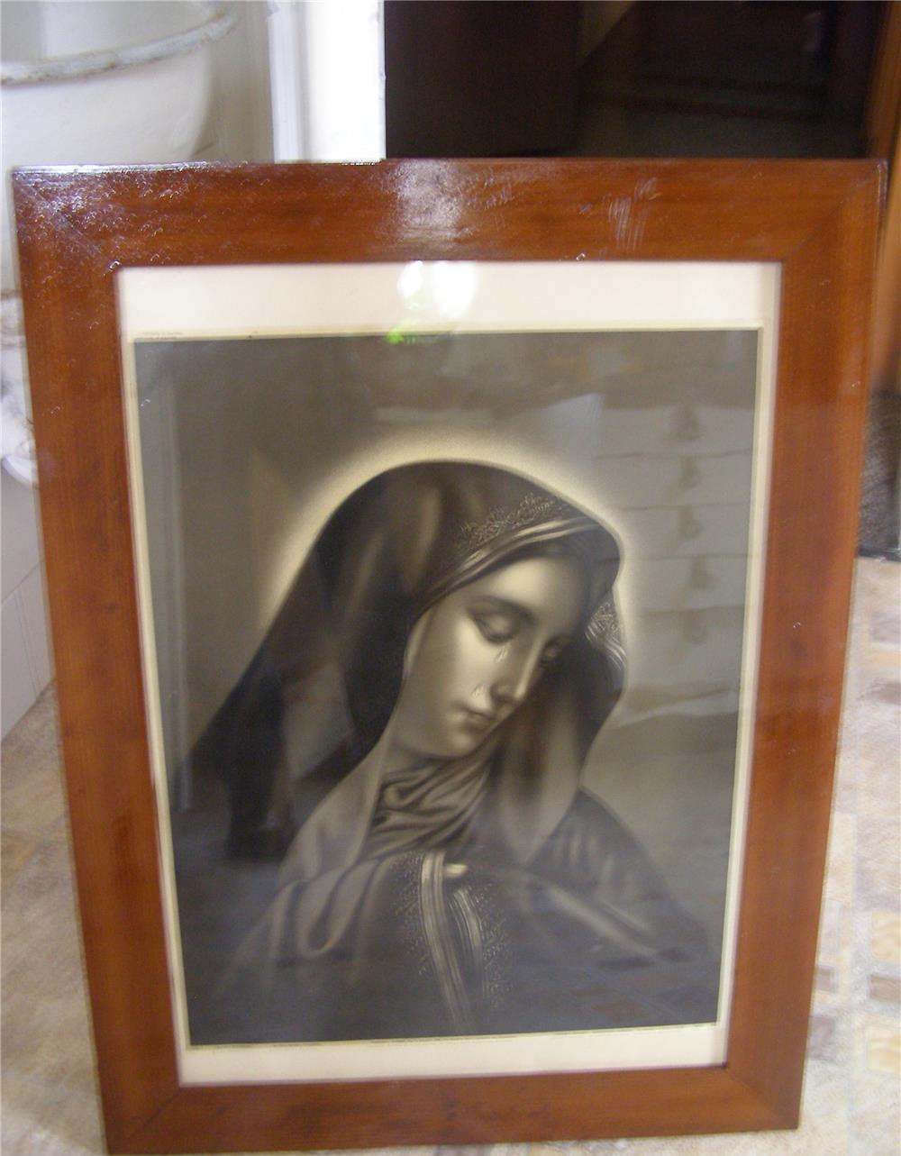 Icoana veche Mater Dolorosa ,1938