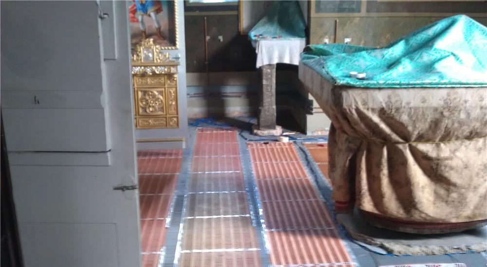 Incalzire electrica in pardoseala cu Ribon din metale amorfe