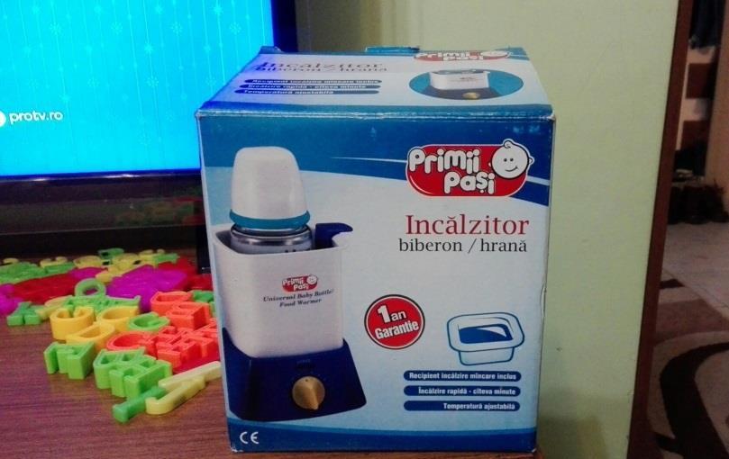 Incalzitor biberon Primii pasi