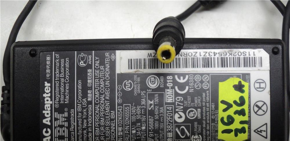 Incarcator-Alimentator Original Laptop IBM 16V, 3,36A