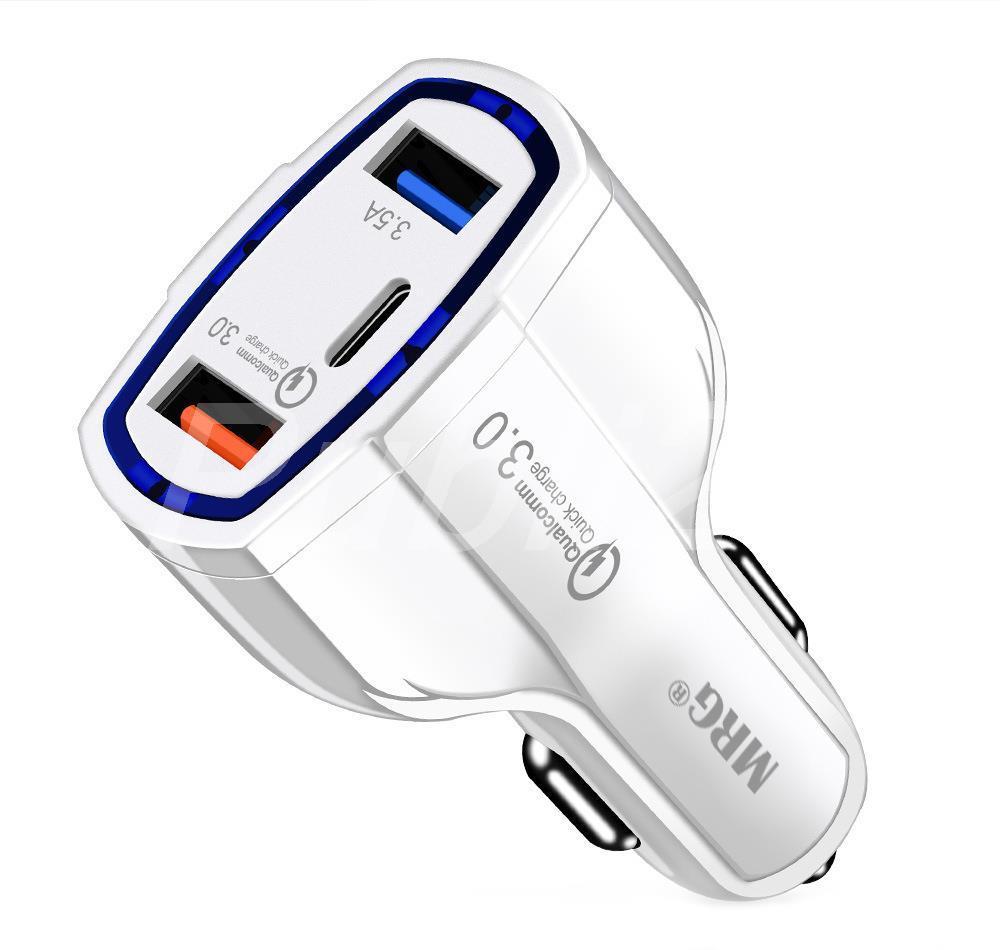 Incarcator Auto MRG M-JX-608, 7Ah, USB PD Type-C, Cablu MicroUSB inclus C497
