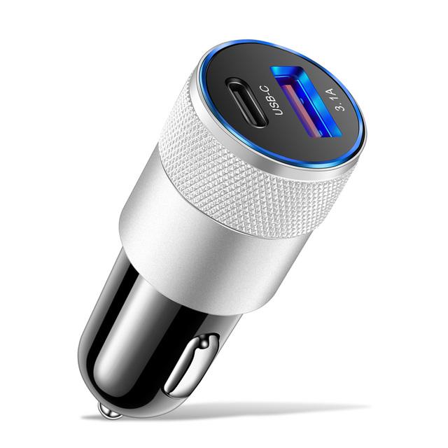 Incarcator auto, USB, USB Type C