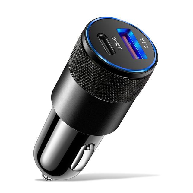 Incarcator auto, USB, USB Type C