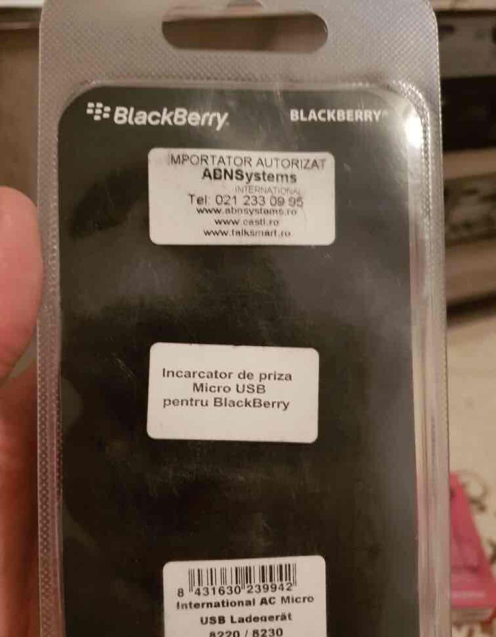 Incarcator original Blackberry micro usb