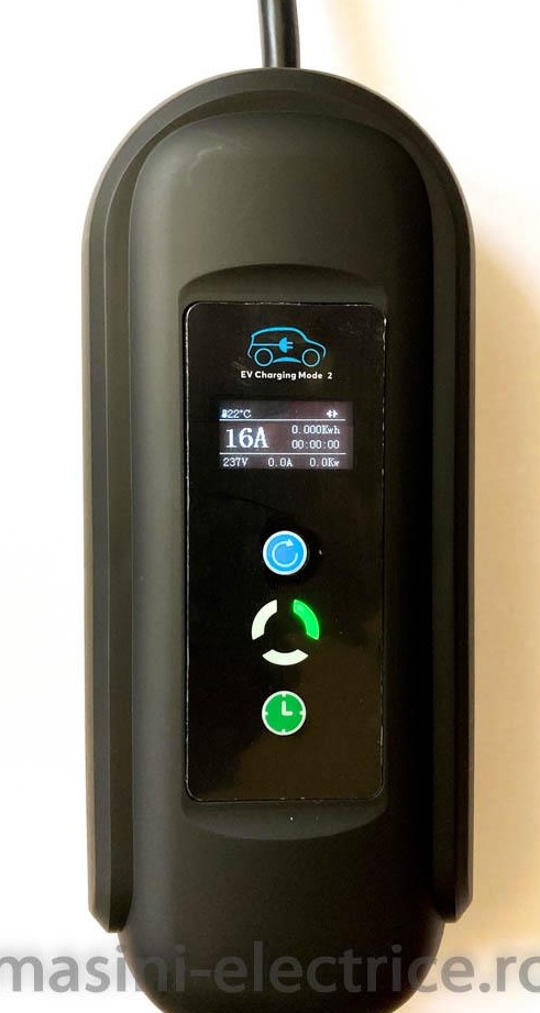 Incarcator portabil statie incarcare 8A-16A priza masina electrica type 2 cu temporizare