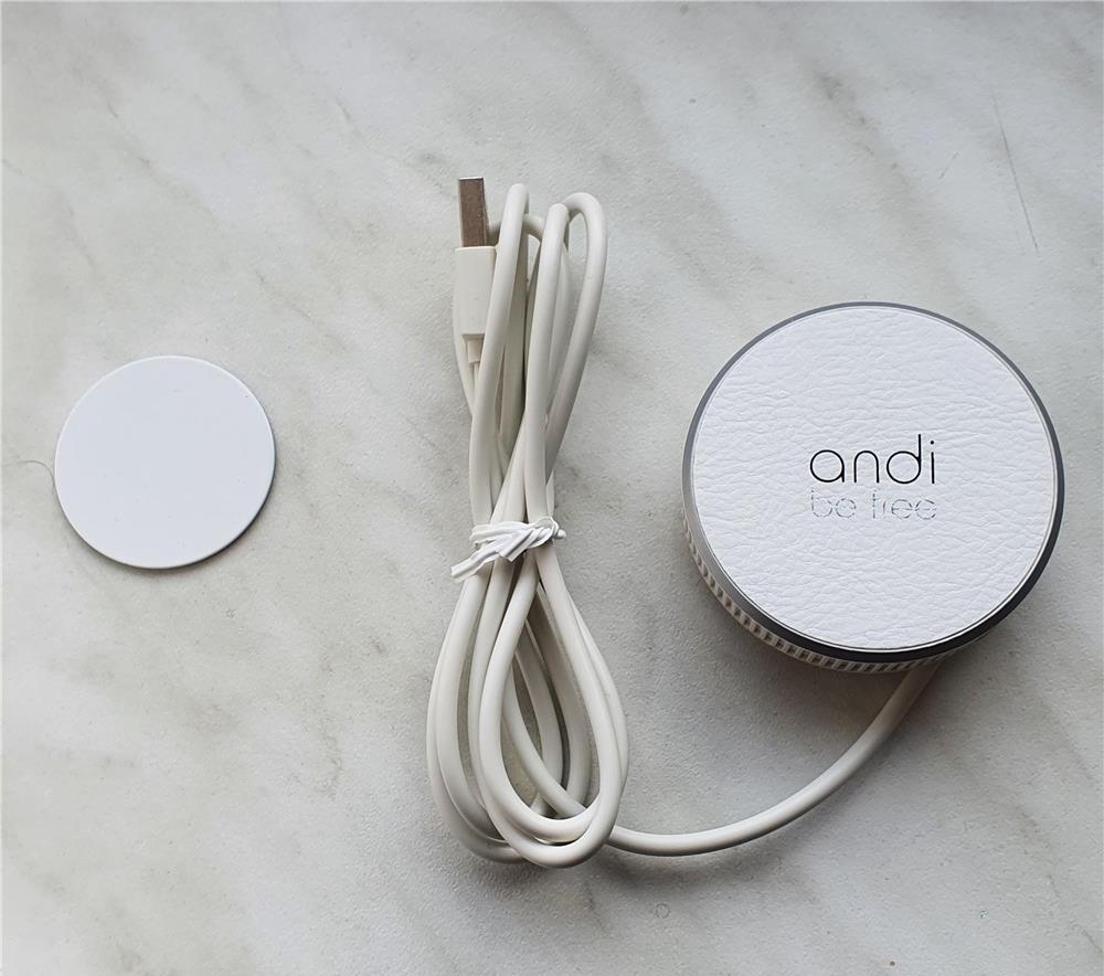 Incarcator wireless universal 15W andi be free pt. smartphone cu andocare magnetica