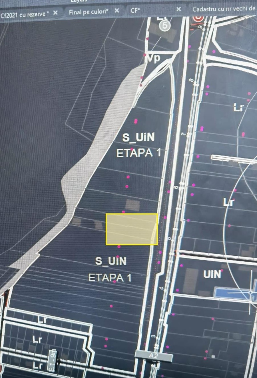 închiriere teren 2600 mp la drumul european E576