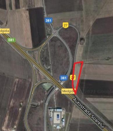 Inchiriere teren autostrada Soarelui A2 13474 mp