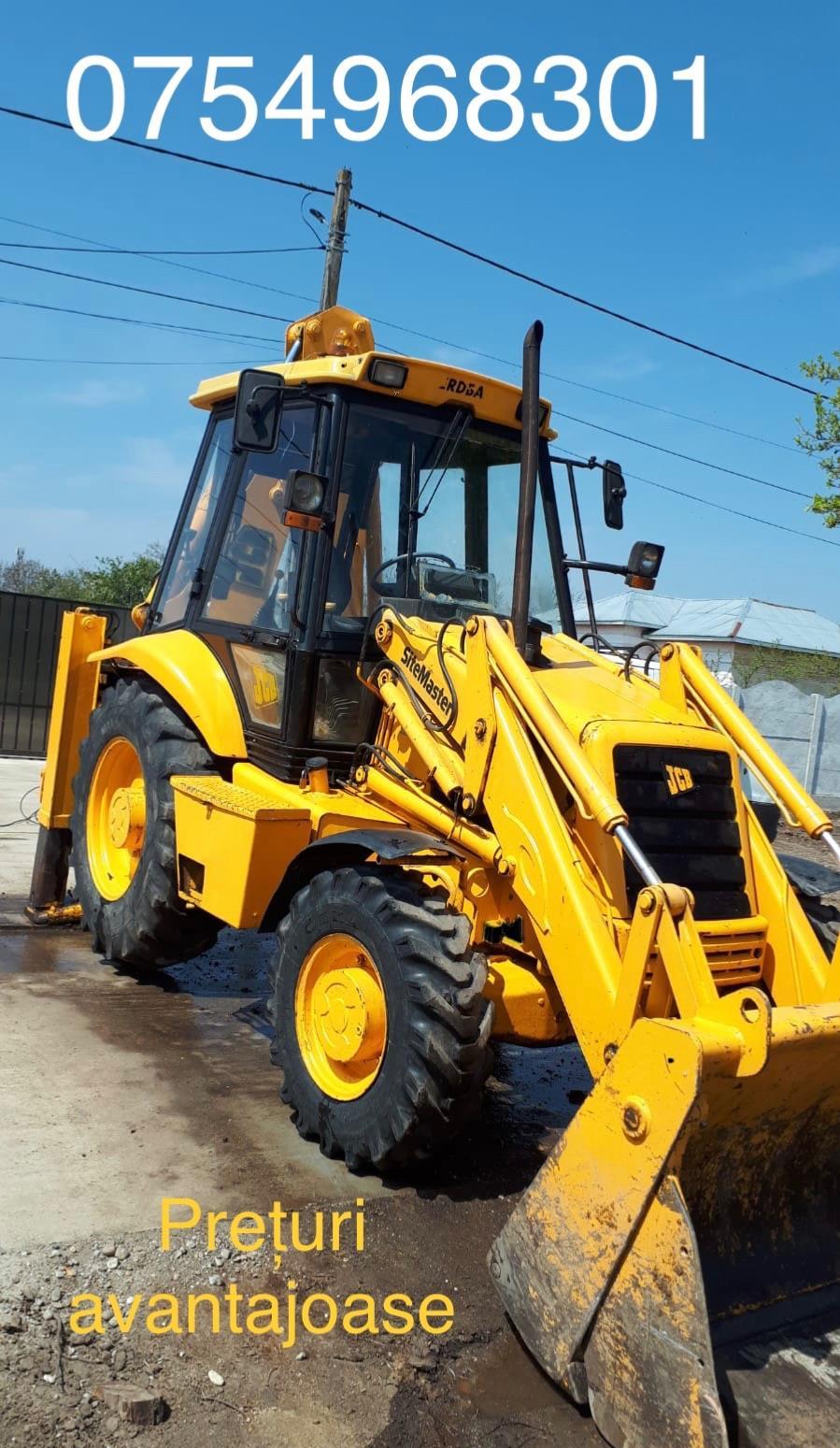 Închiriez Buldoexcavator ,Demolări ,Șanțuri ,Temeli