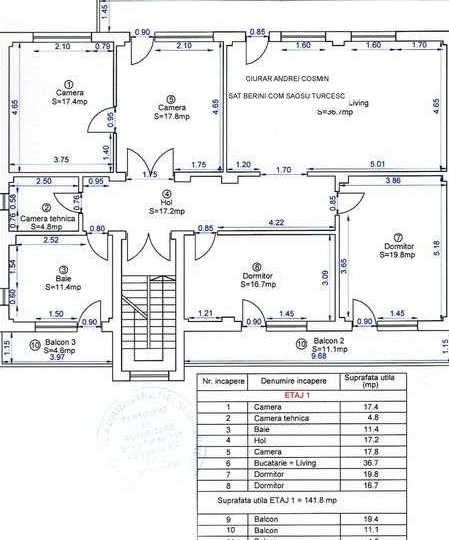 Inchiriez cladire D+P+2E+M, 716mp utili - gradinita, clinica, birouri