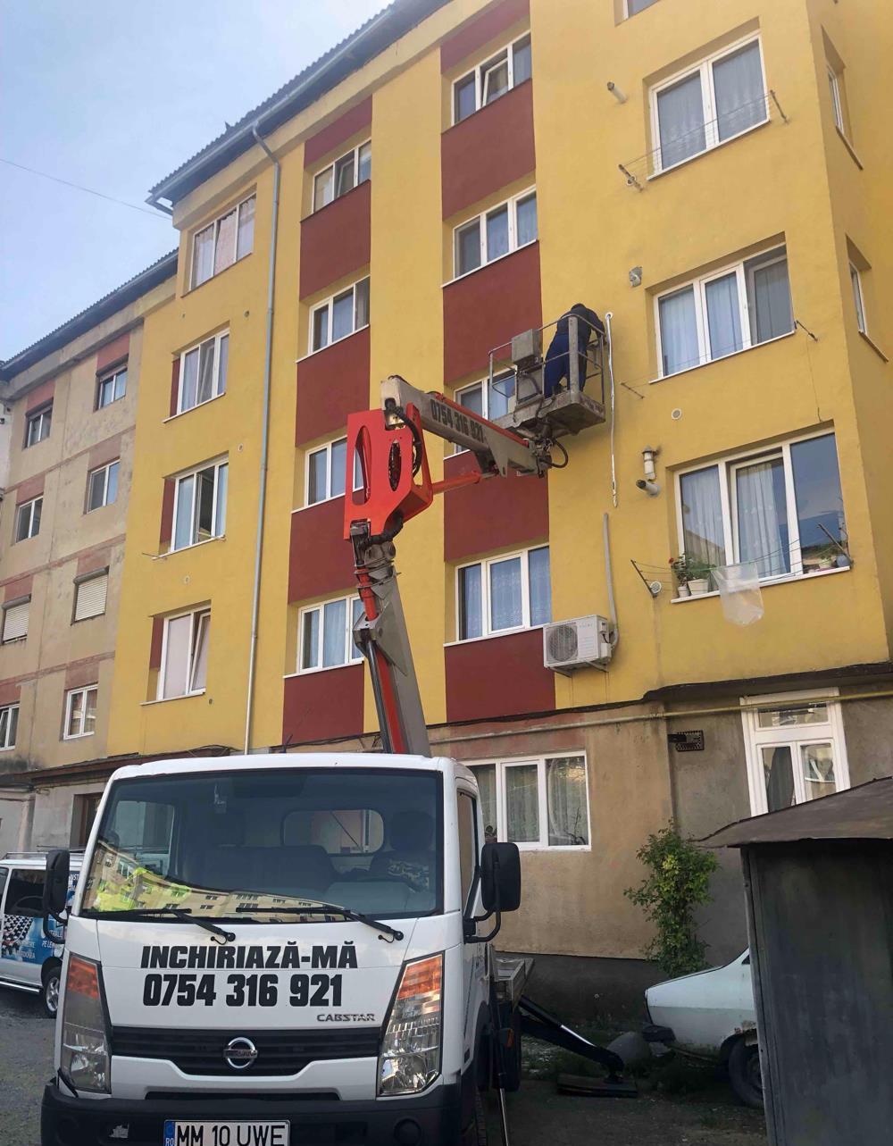 Închiriez Nacela,PRB,Brat autopropulsat cu înălțime de 20-27m