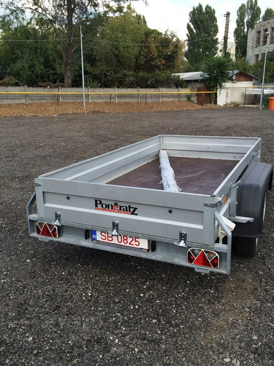 Inchiriez remorca auto 2000 kg cu PRELATA!