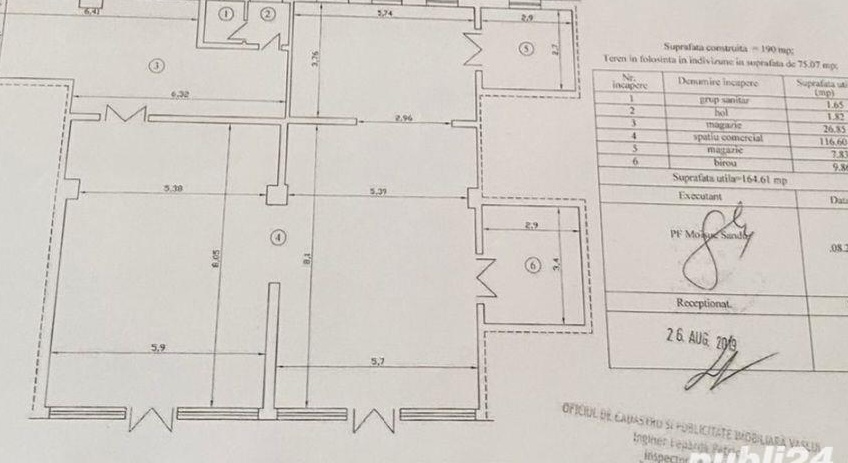 Inchiriez spatiu 165 mp Vaslui
