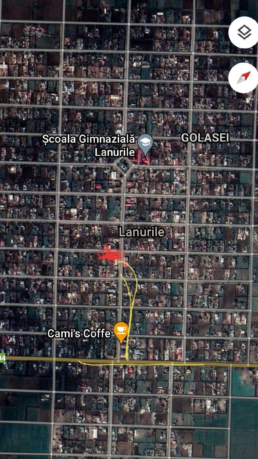 Închiriez spatiu comercial în LANURILE 30 mp.