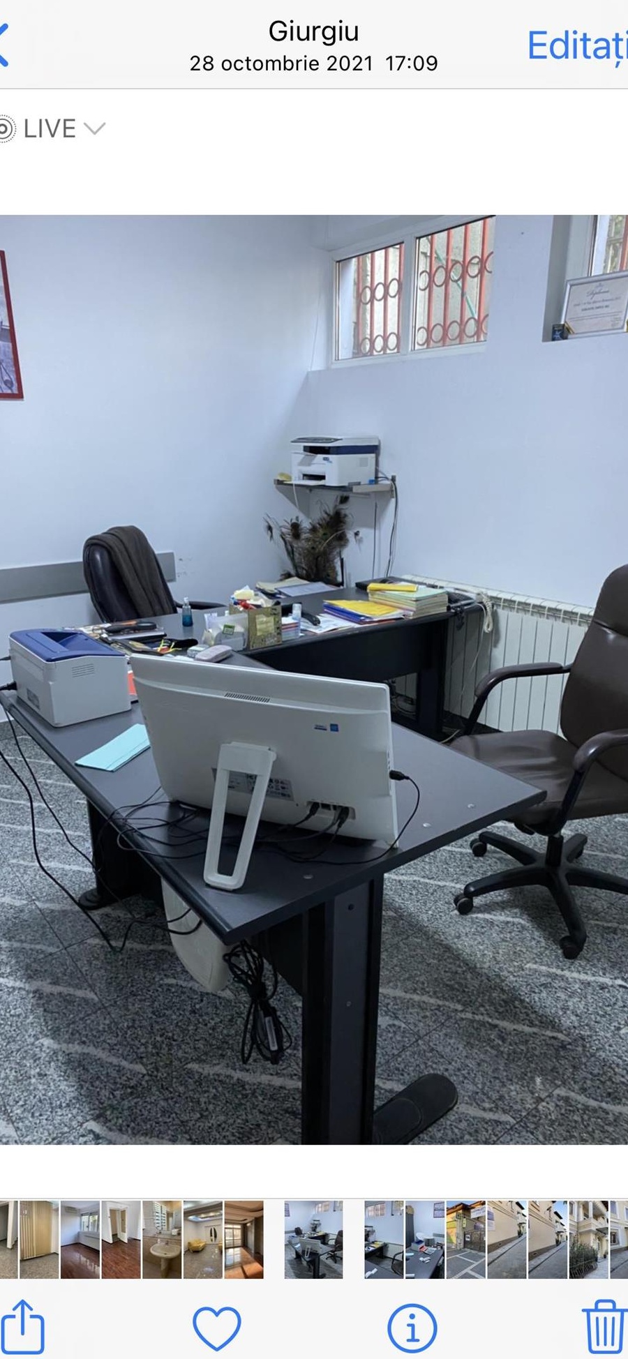 Închiriez spatiu ptr sediu social in Giurgiu