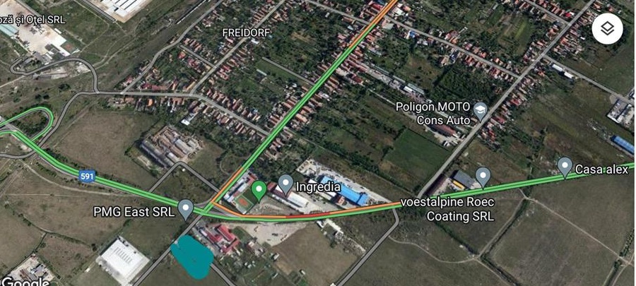 Inchiriez teren activitati economice