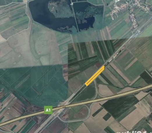 inchiriez teren depozitare - nod autostrada A1 Orastie, calea ferata Gara Aurel Vlaicu jud Hunedoara