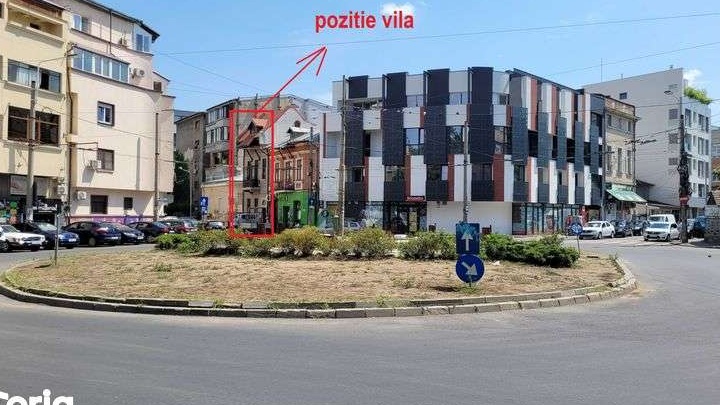 Închiriez  vilă 225 mp în zona Victoriei cu un MASIV VAD COMERCIAL