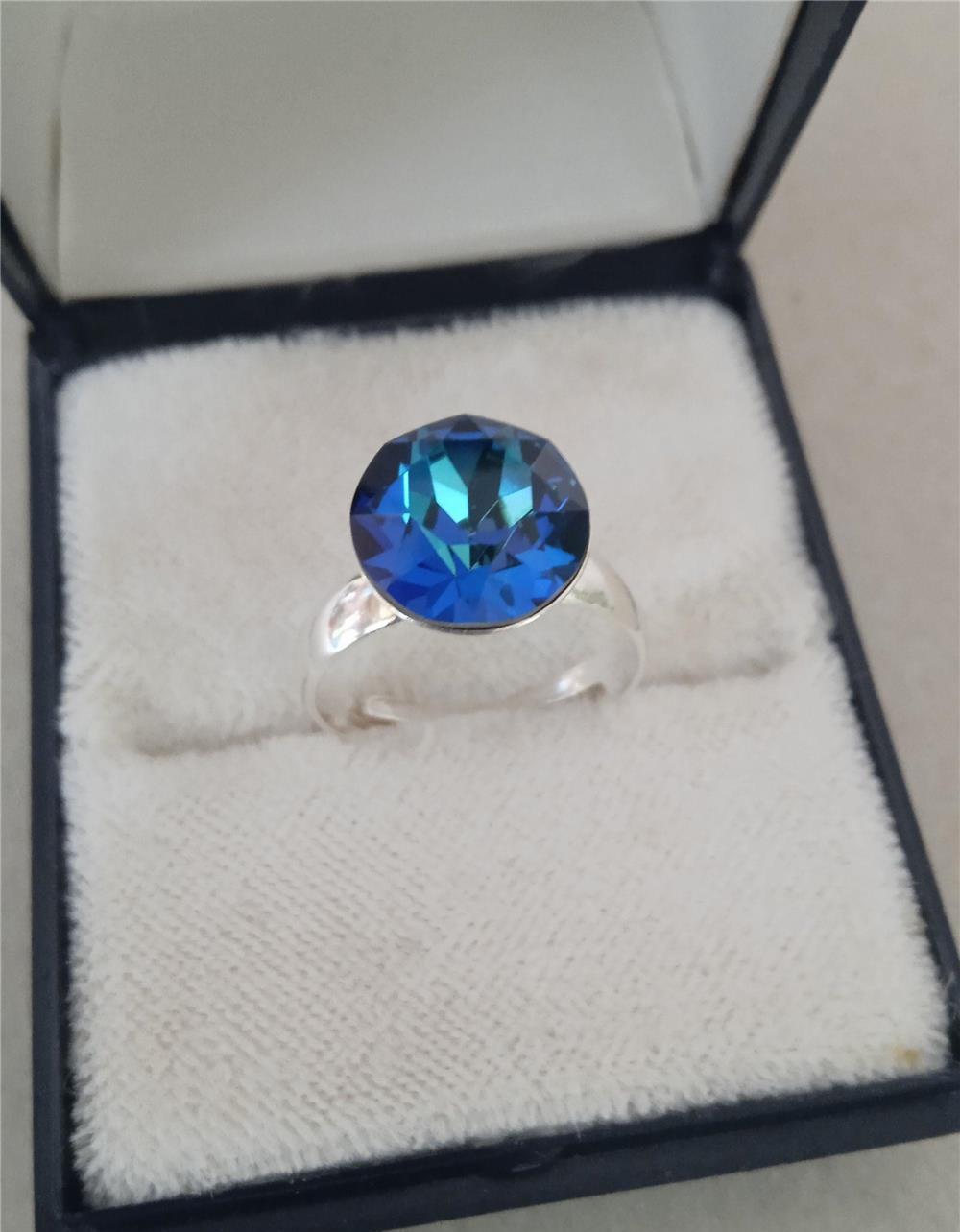 Inel argint cu piatra Swarovski