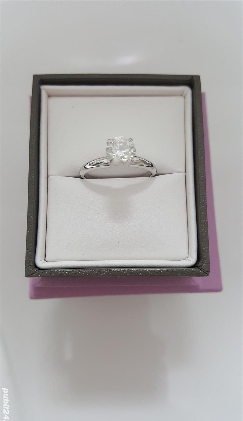 Inel Logodna Aur cu Diamant 1 Carat
