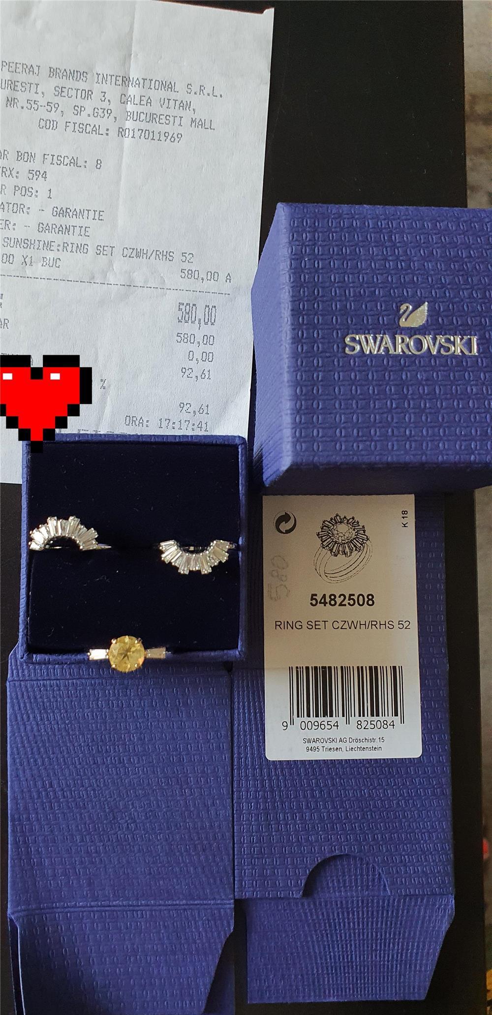Inel Swarovski