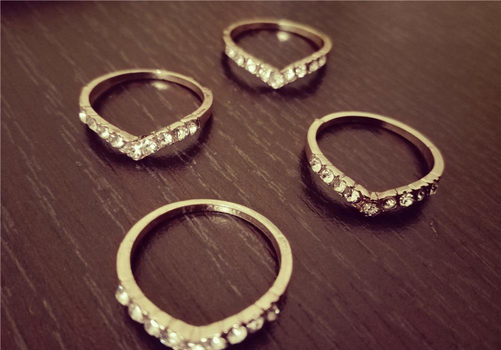 Inele dama gold/silver modele si marimi variate
