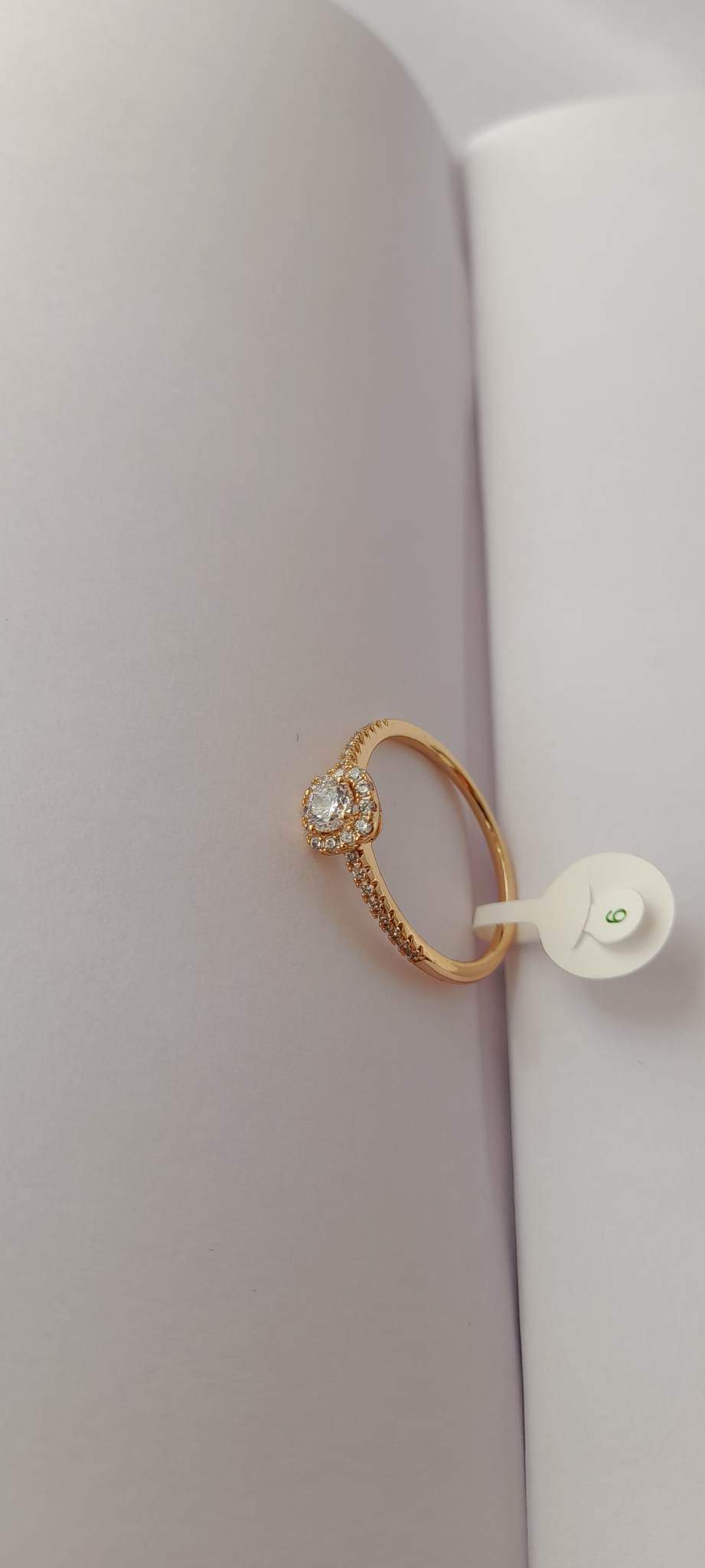 Inele titan placat cu aur de 14k și 18k