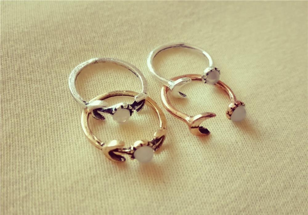 Inele vintage gold/silver