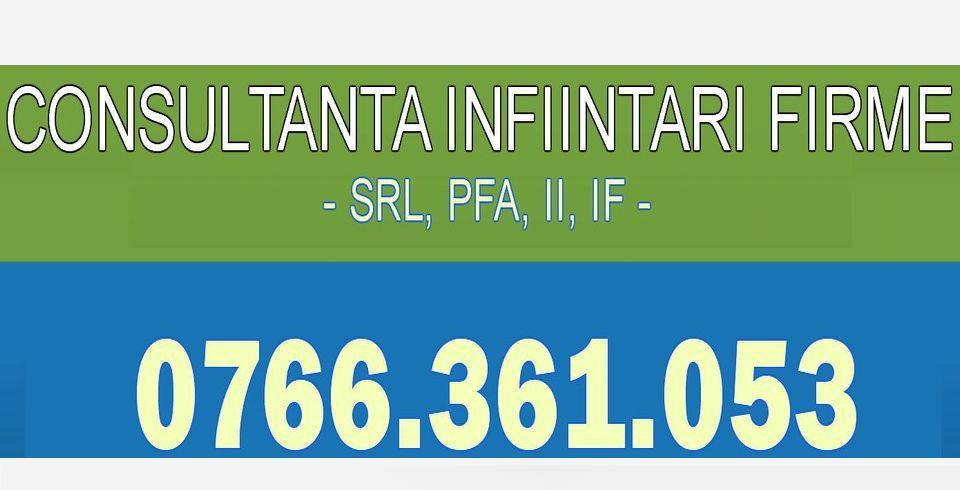 INFIINTARE FIRMA RAPID - Craiova, Filiasi, Calafat,Bechet, Segarcea, Bailesti, Dabuleni