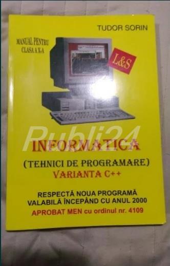Informatica clasa a IX-a si a X-a