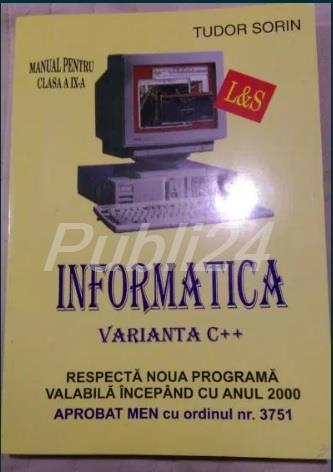 Informatica clasa a IX-a si a X-a
