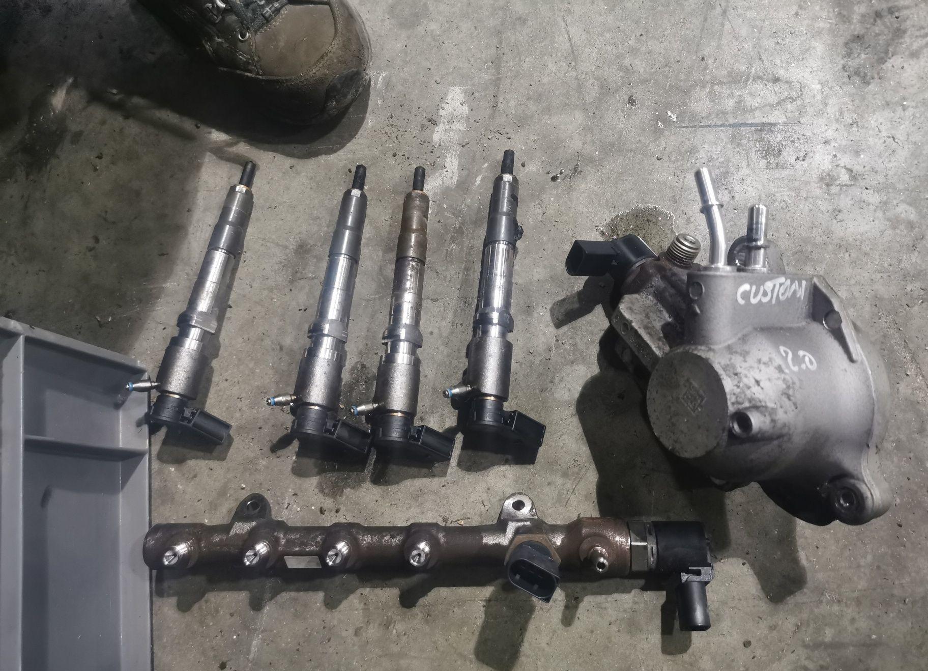 Injector injectoare pompa rampa 2.0 tdci ford transit custom 2019