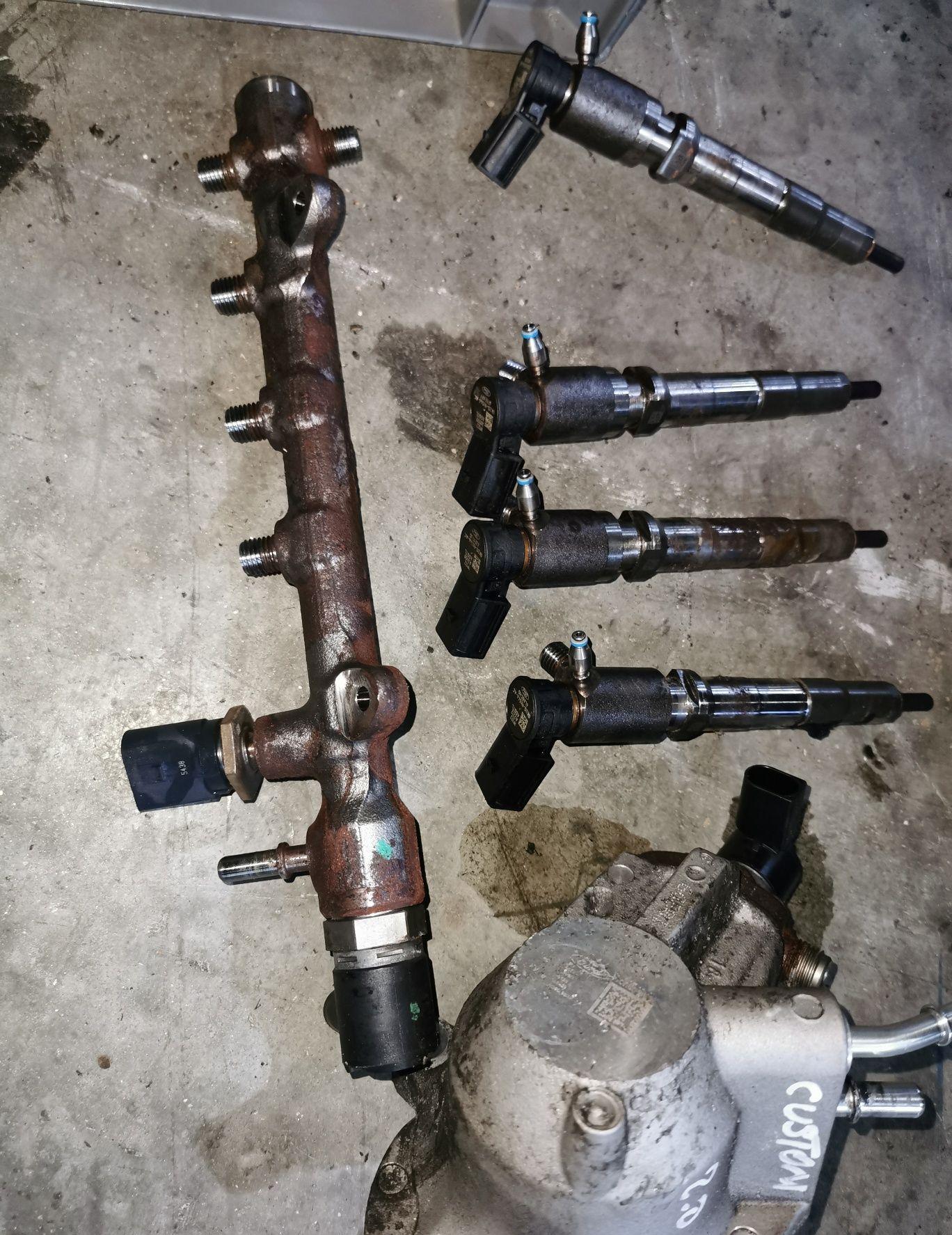 Injector injectoare pompa rampa 2.0 tdci ford transit custom 2019