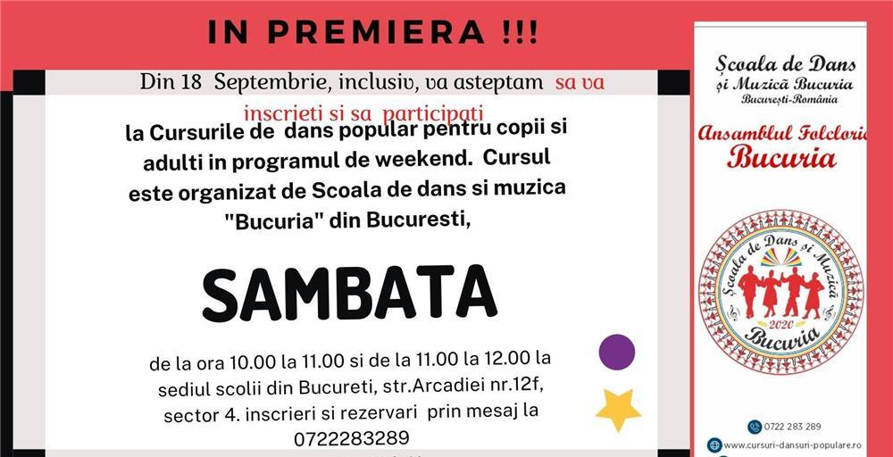 Inscrieri cursuri dans popular pentru copii si adulti, sector 4 Bucuresti. Scoala dans Bucuria 19