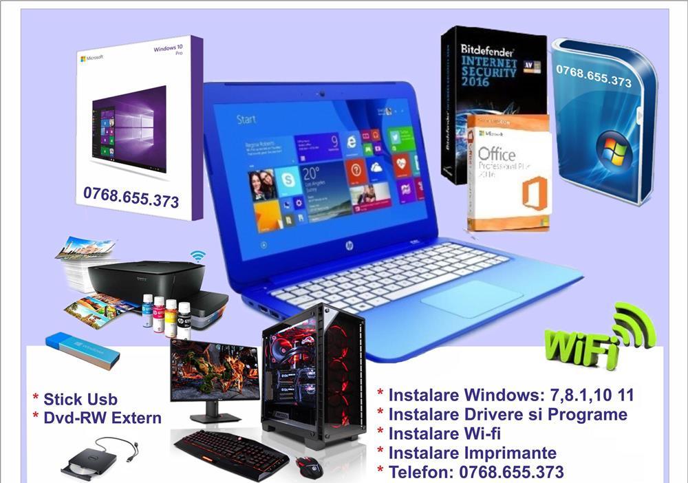 Instalare/reinstalare sisteme de operare Windows