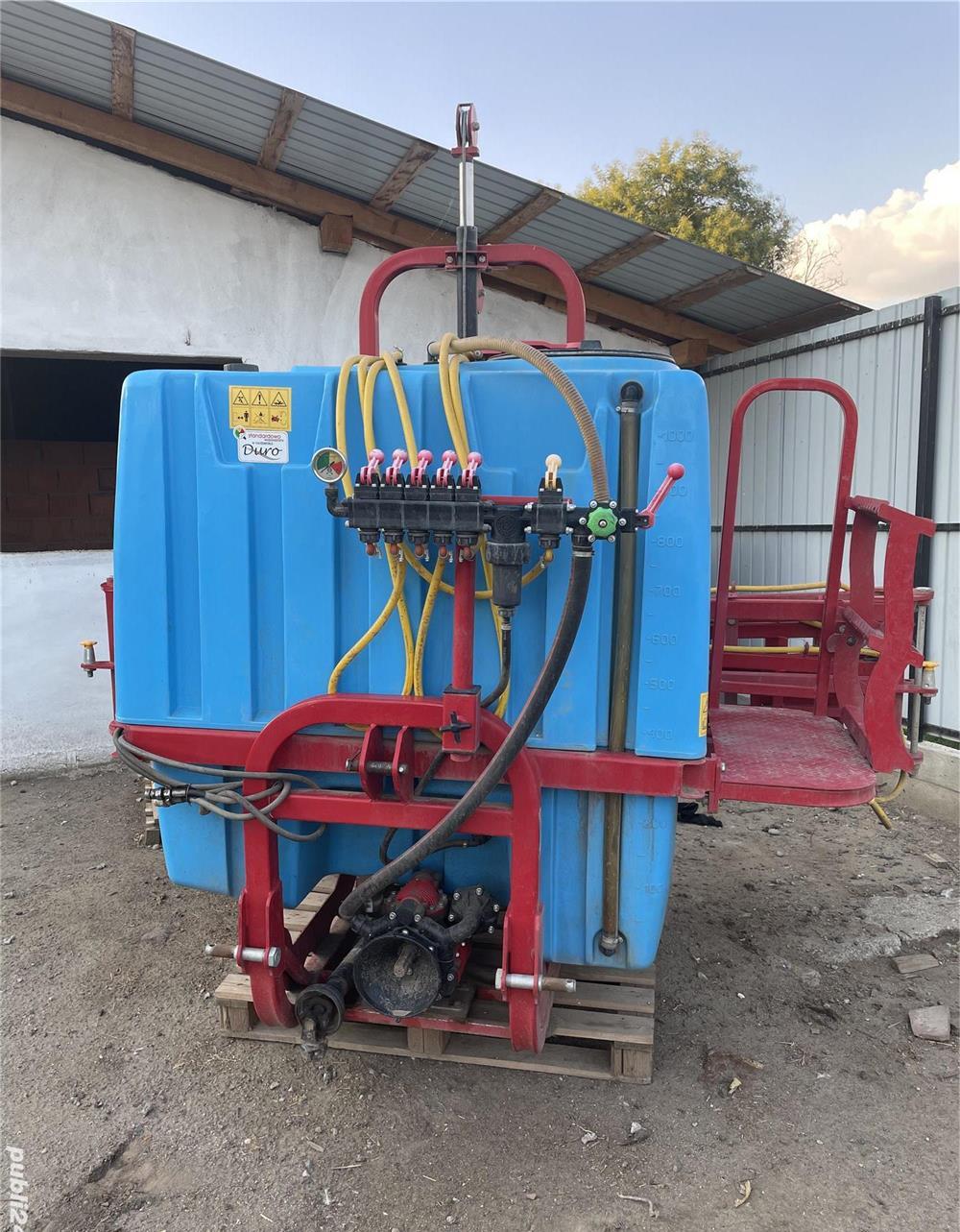 Instalatie erbicidat Biardzki 1000 l, 18 m