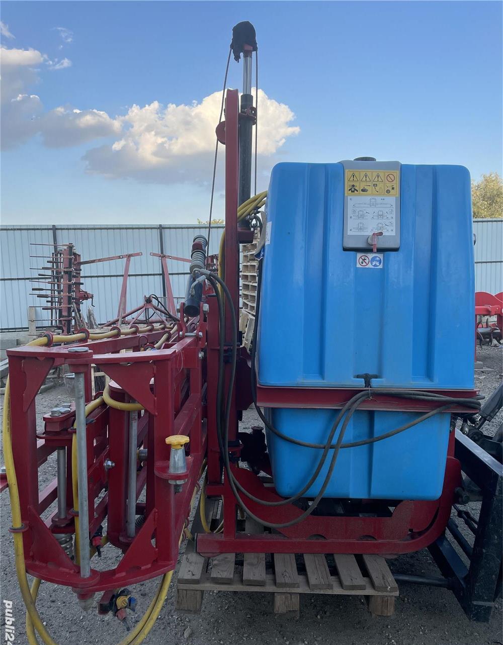 Instalatie erbicidat Biardzki 1000 l, 18 m