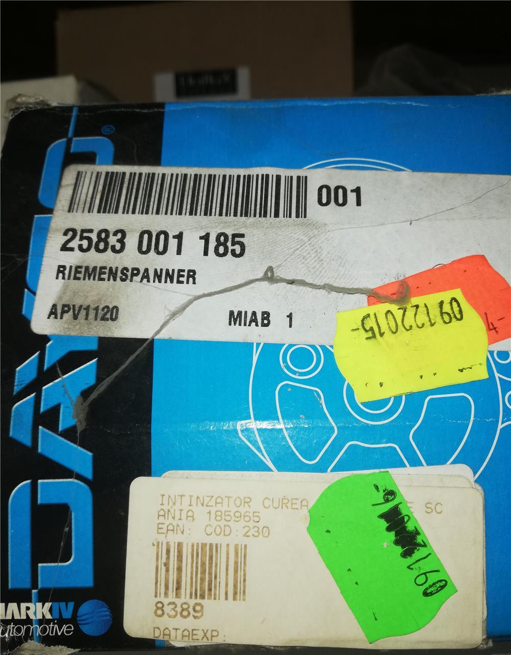 Intinzator curea Scania