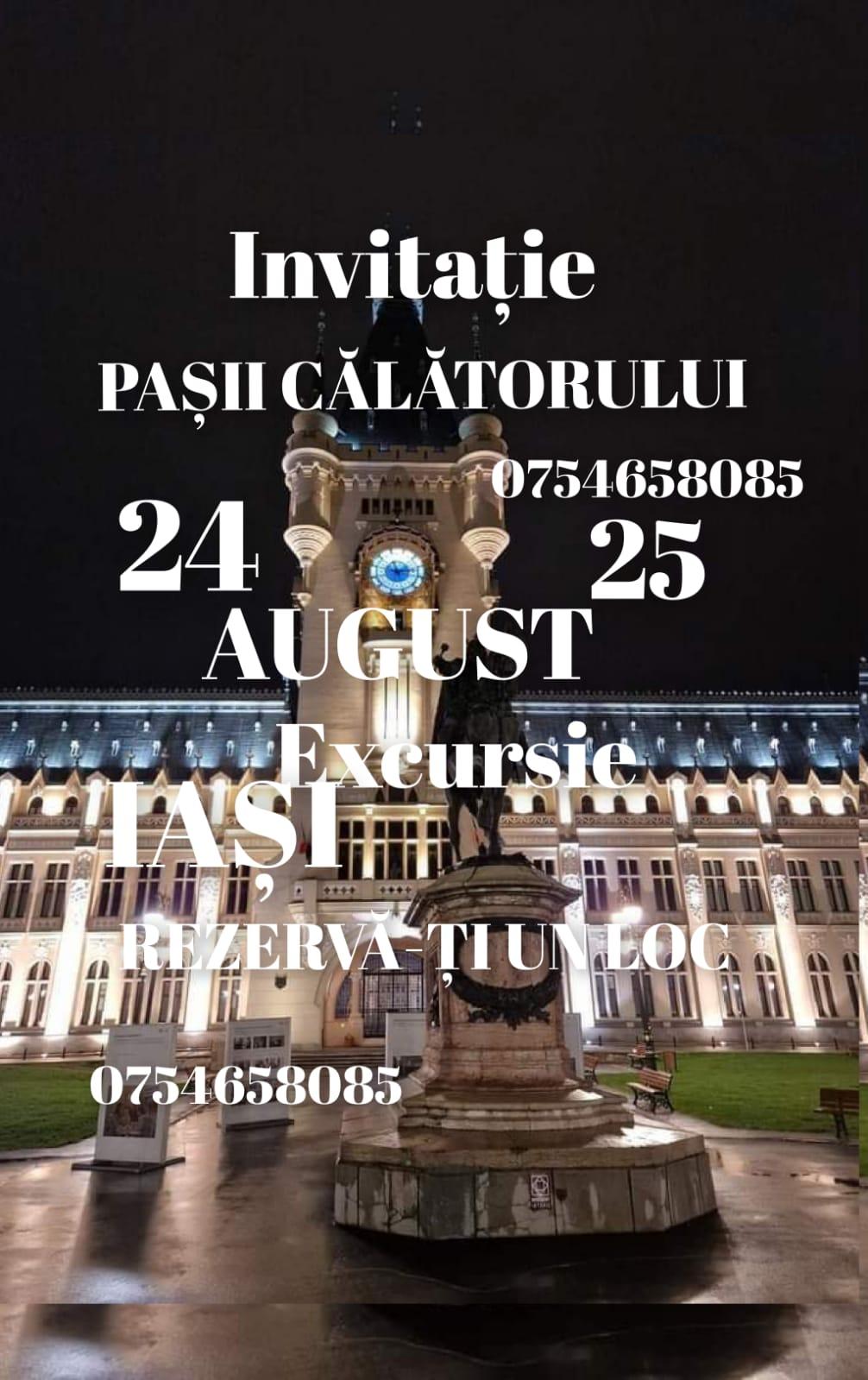 Invitație la Iași 24-25 AUGUST