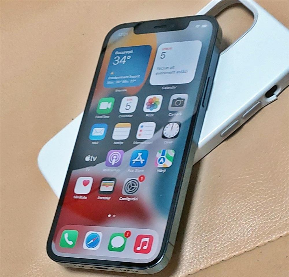 iPhone 12 Pro, 128GB, 5G, Pacific Blue, garantie