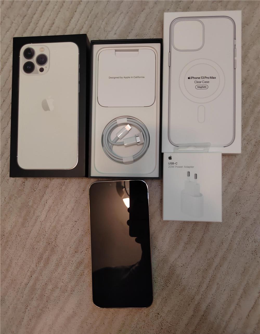 IPhone 13 Pro Max,  256GB, silver, NOU