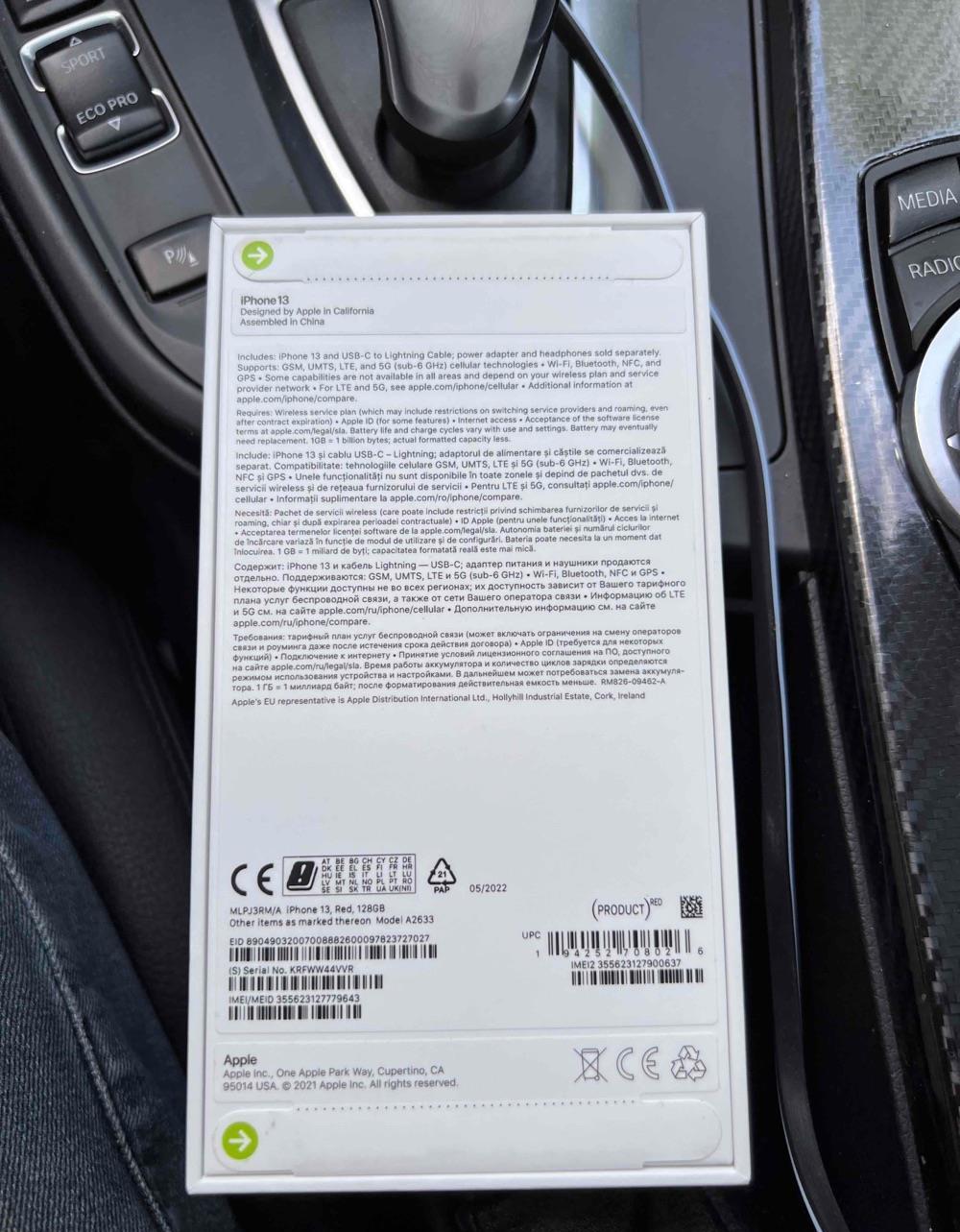 iphone 13 red de 128gb sigilat neverlocked