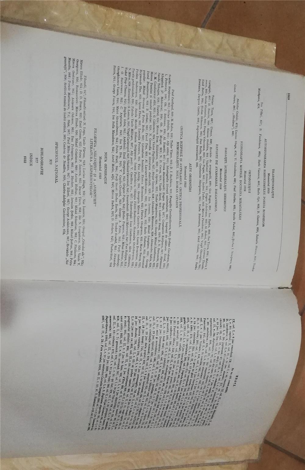 Istoria Literaturii Romane din trecut pana în prezent, G.Calinescu,'82