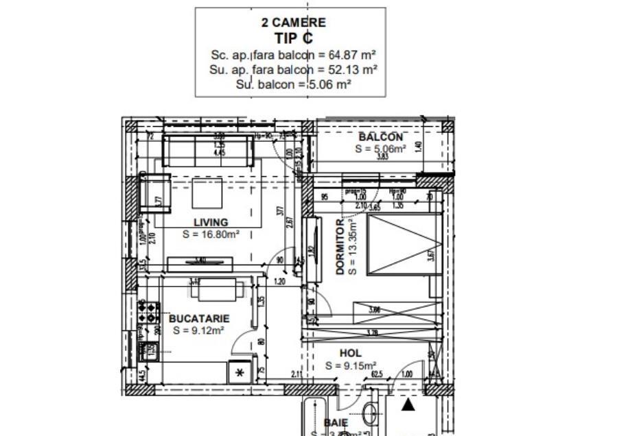 Iuliu Maniu-Metrou Pacii/STB_Apartament 2 camere,decomandat,bloc nou,zona linistita,in oferta!