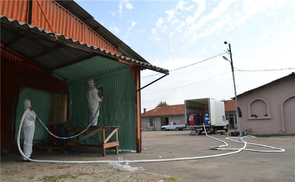 Izolatie cu spuma poliuretanica cu celula inchisa