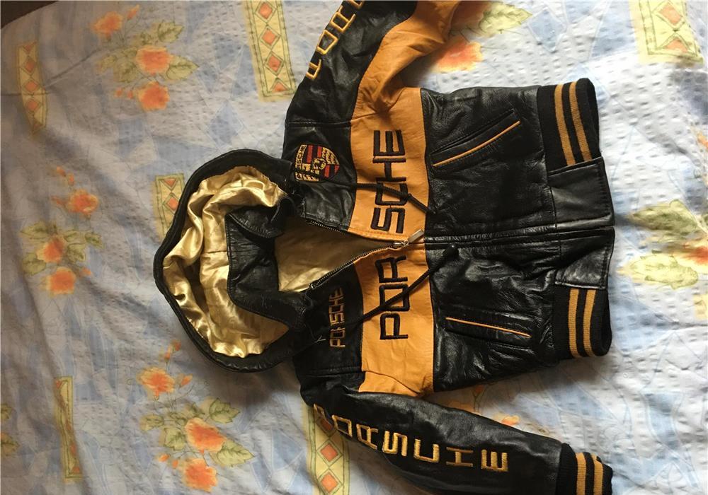 Jacheta Porsche din piele naturală