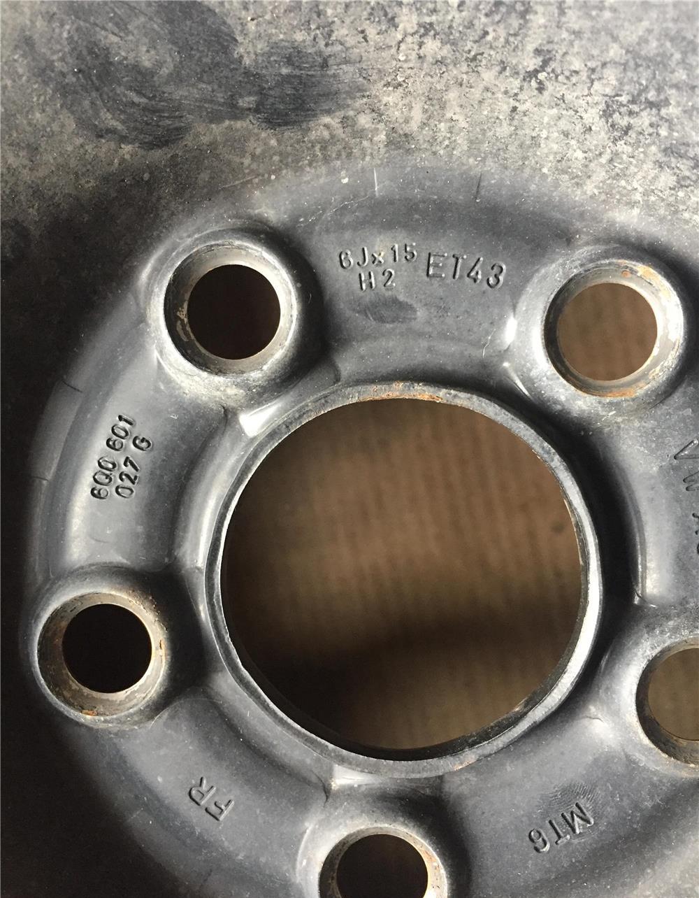 Janta 6Jx15" H2, ET43 cu Cauciuc 195/55R15