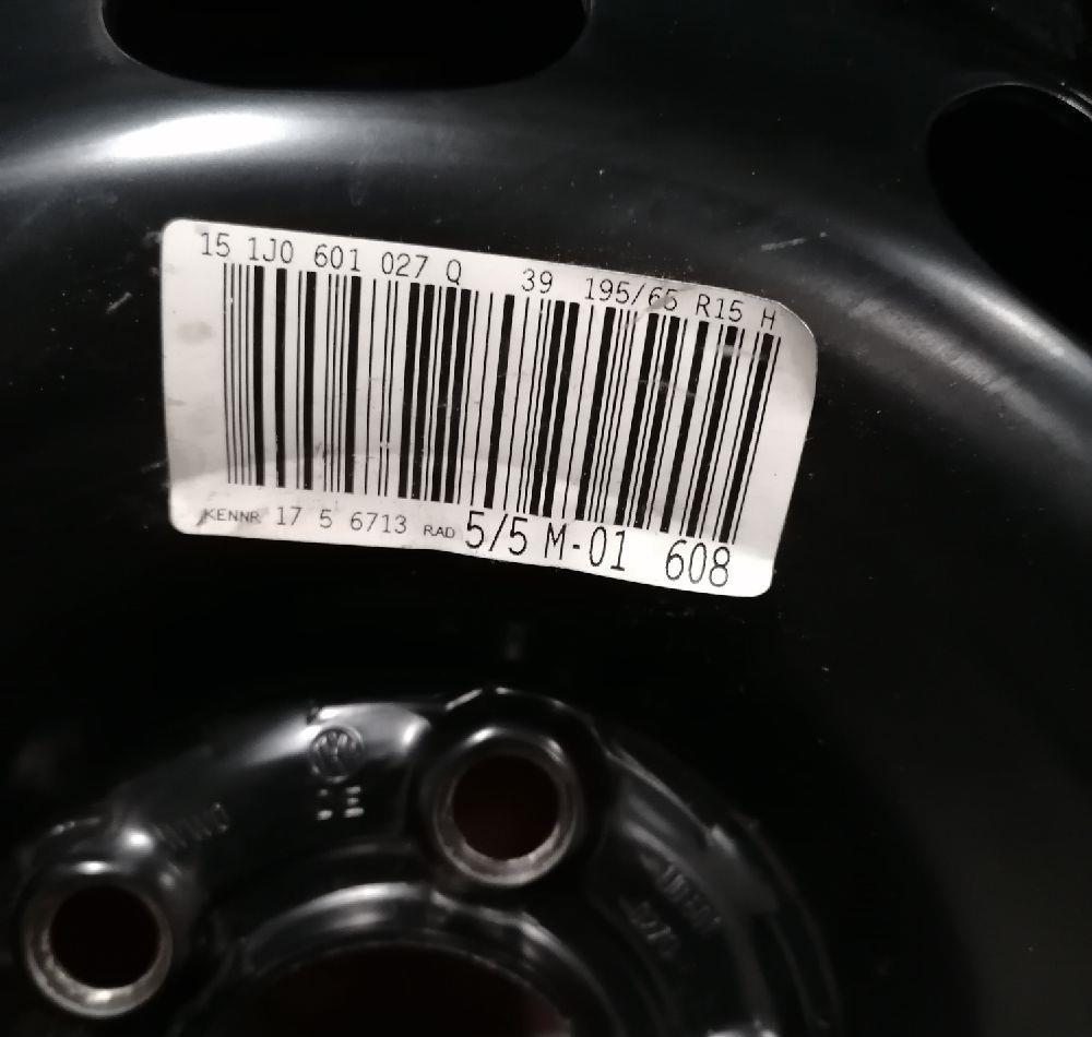Janta originală oțel noua 15 Vw Bora