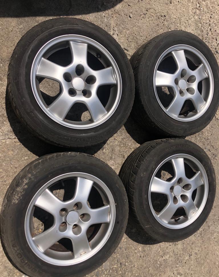 Jante 16, 5x100, Audi, VW, SKODA, anvelope vara 205 55 R16